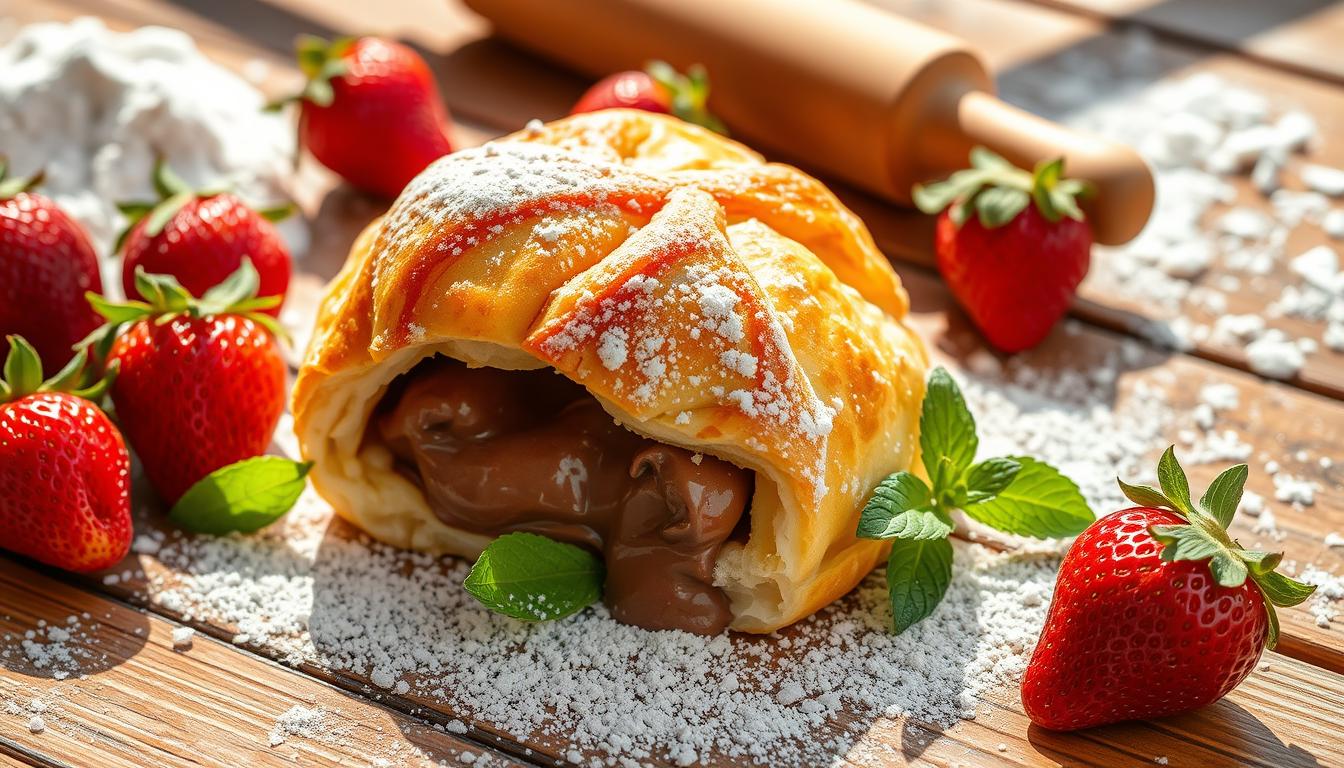 nutella pastry puff recipe