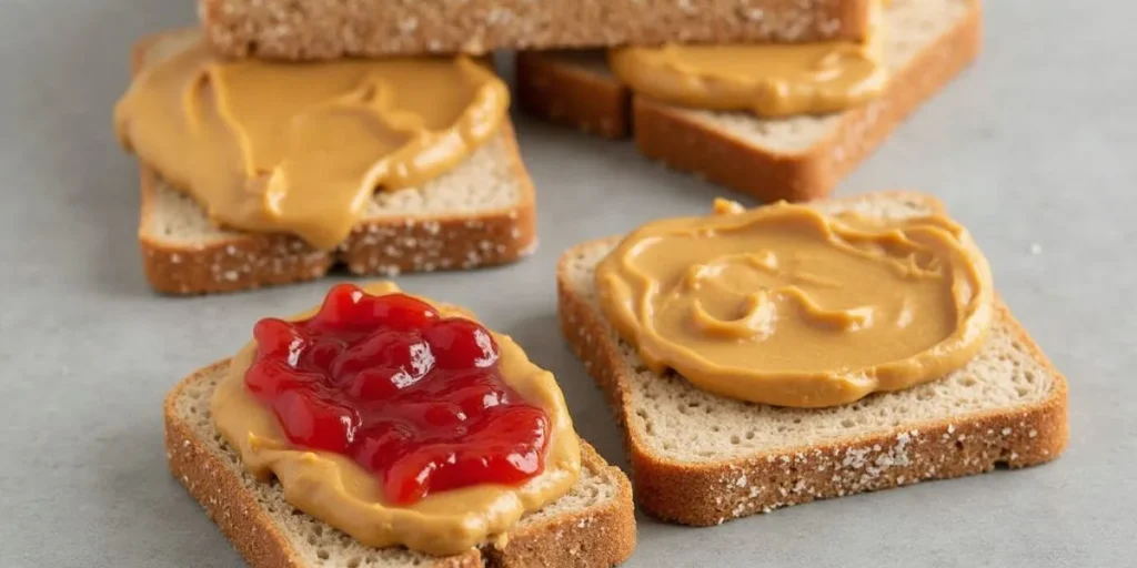 bread grain peanut butter and jelly recipe